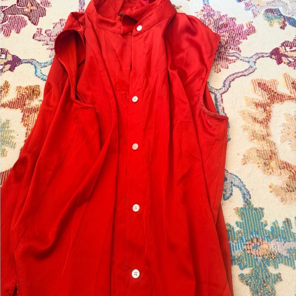 Banana Republic Bright Red Shirt
